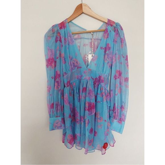 LoveShackFancy Varsha Dress in Ocean Reef Size 2 NWT - Picture 5 of 13